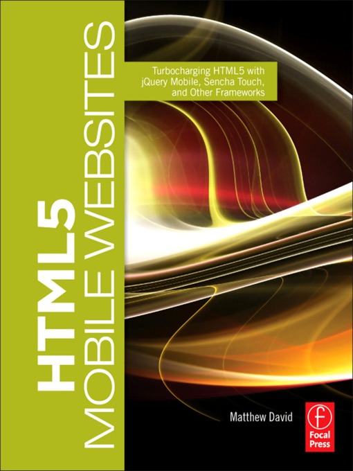 Cover image for HTML5 Mobile Websites